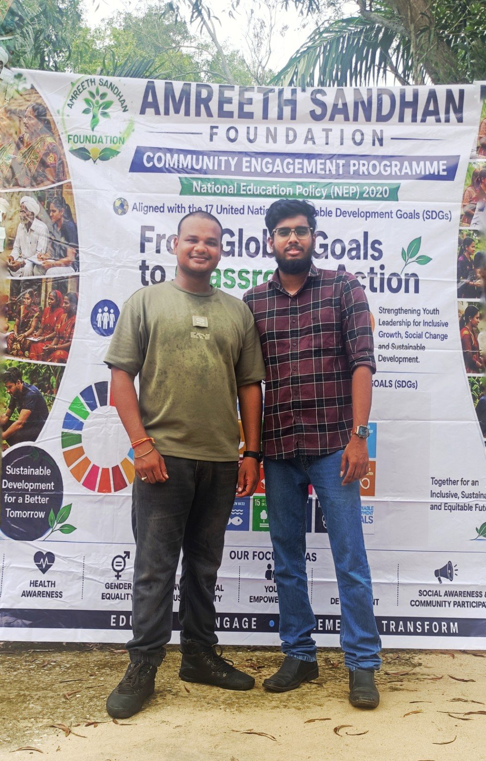 Community engagement programme — Amreeth Sandhan Foundation activity